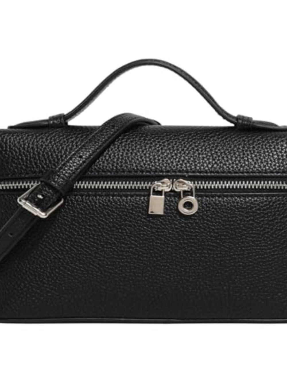 Crossbody Bag Faux Leather Top-Handle Pouch Women Shoulder Handbag